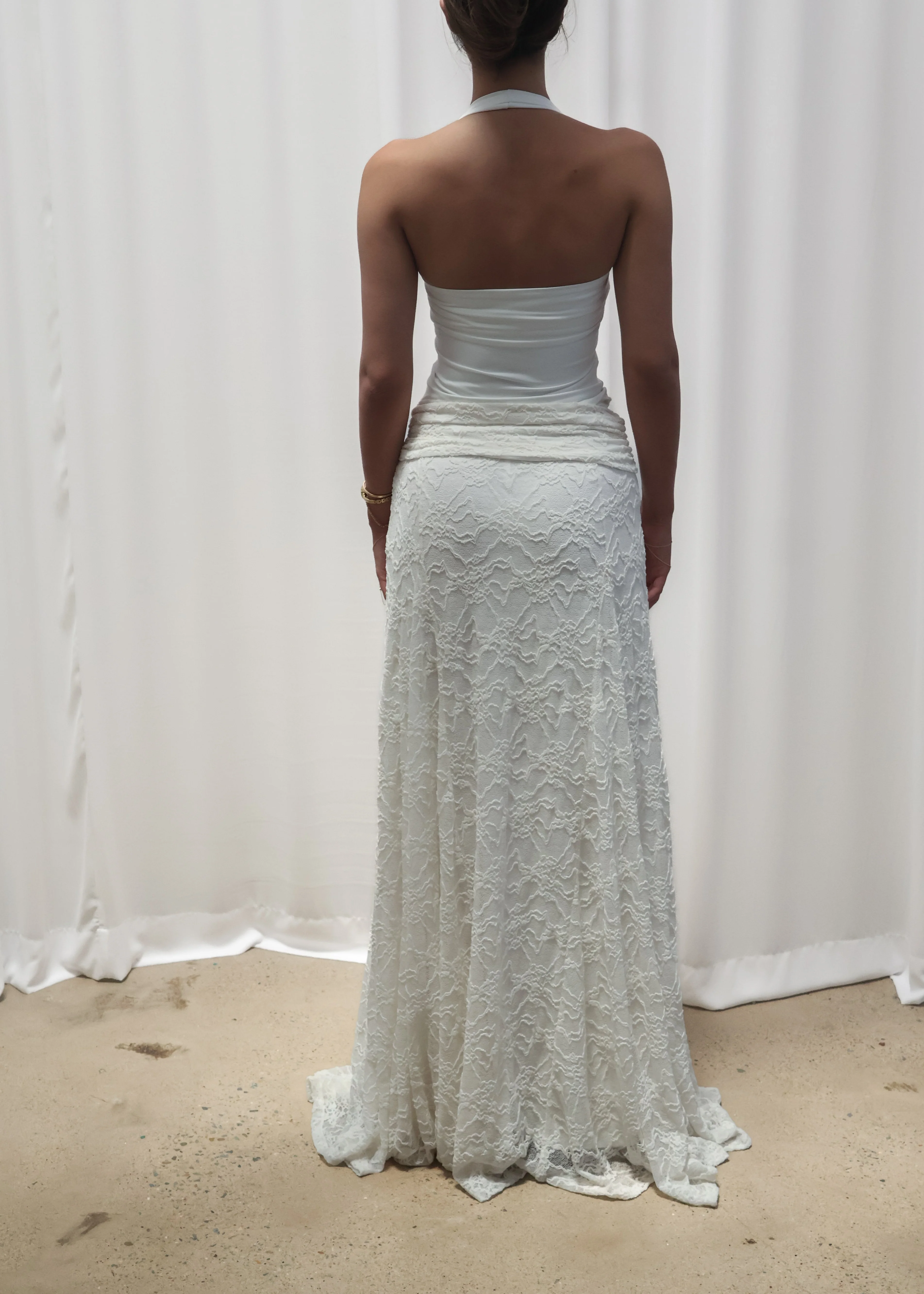 MILA LACE MAXI SKIRT - Image 6