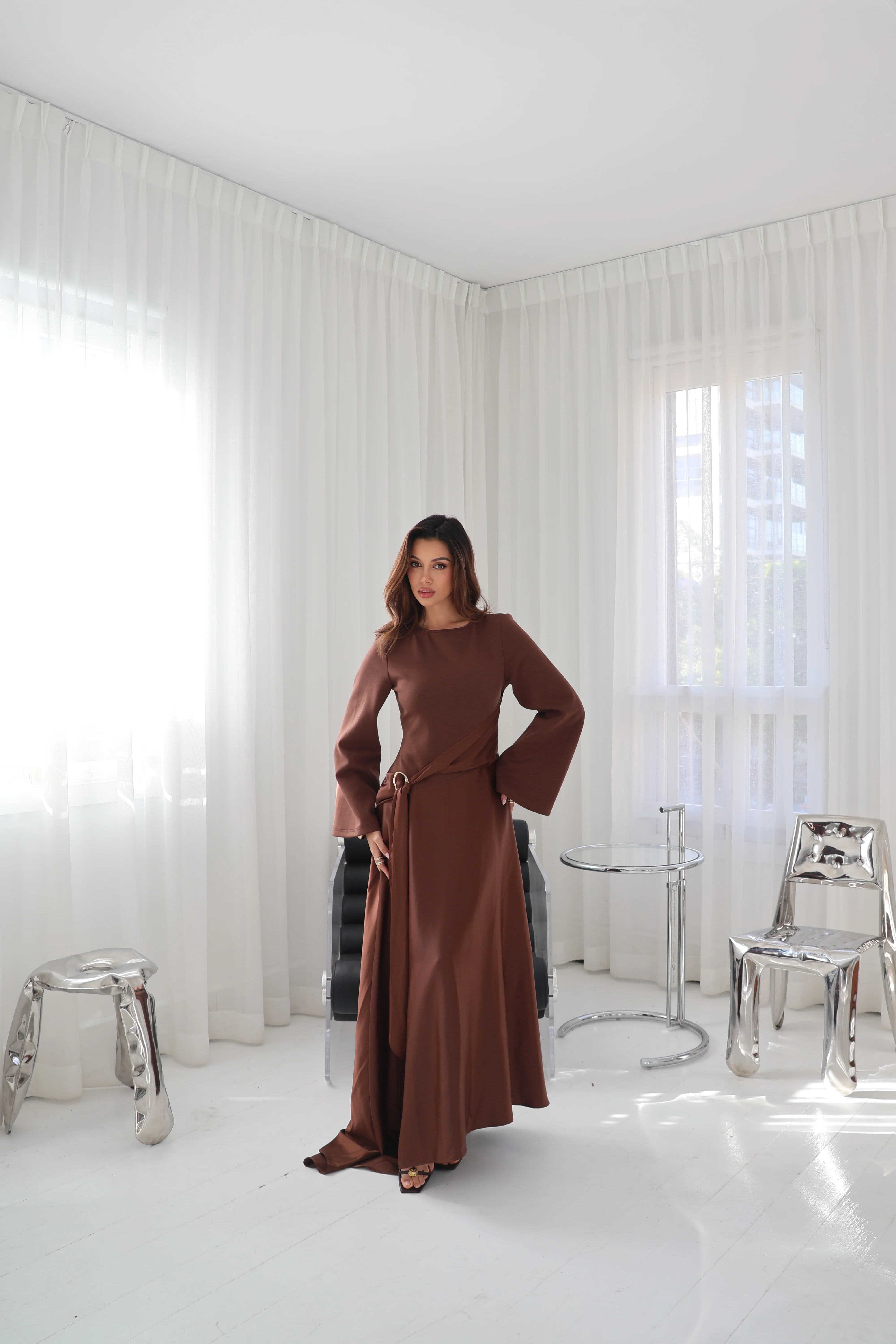 Nieve Asym Dress - Image 6