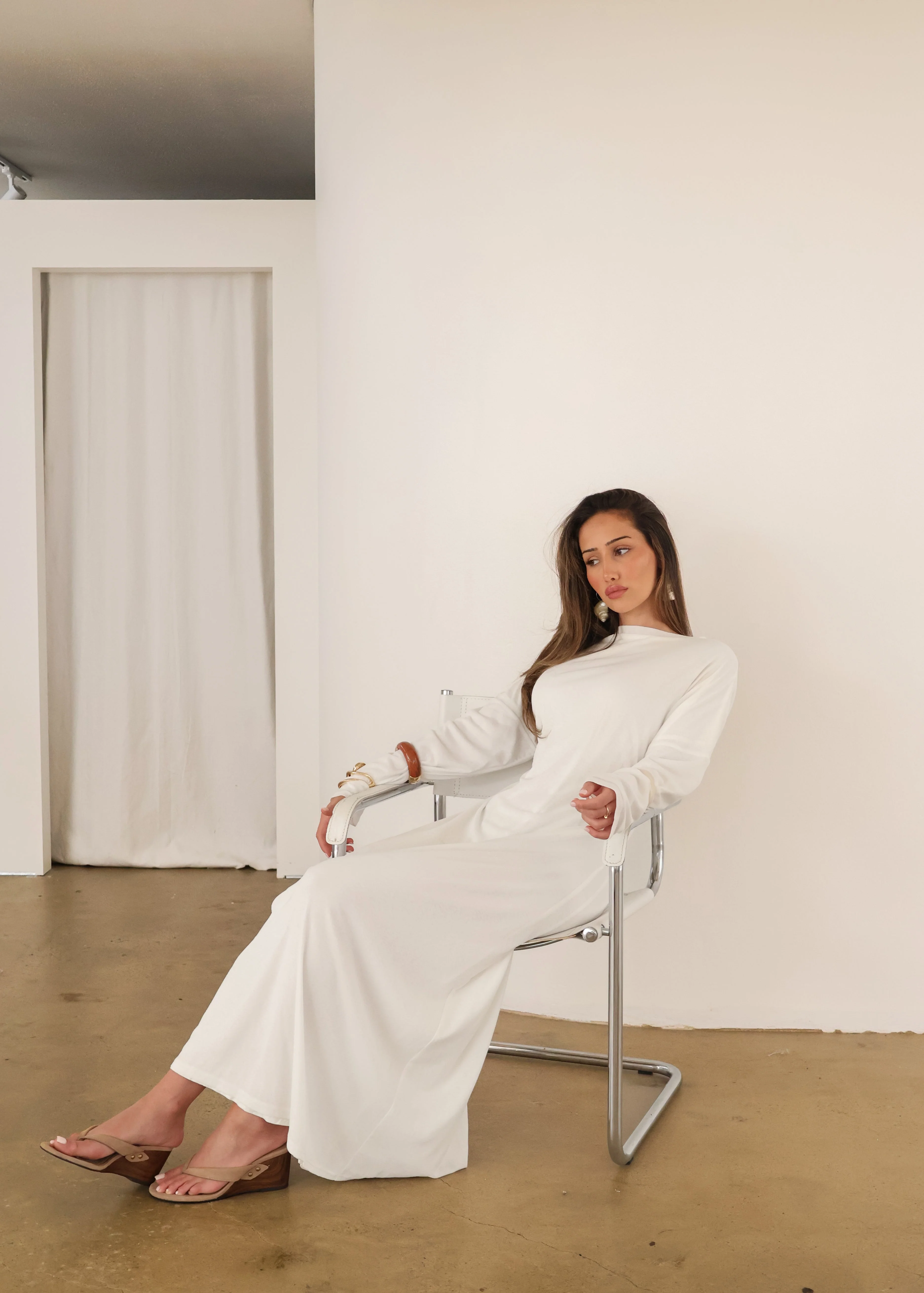 PALOMA FINE KNIT MAXI DRESS - Image 3