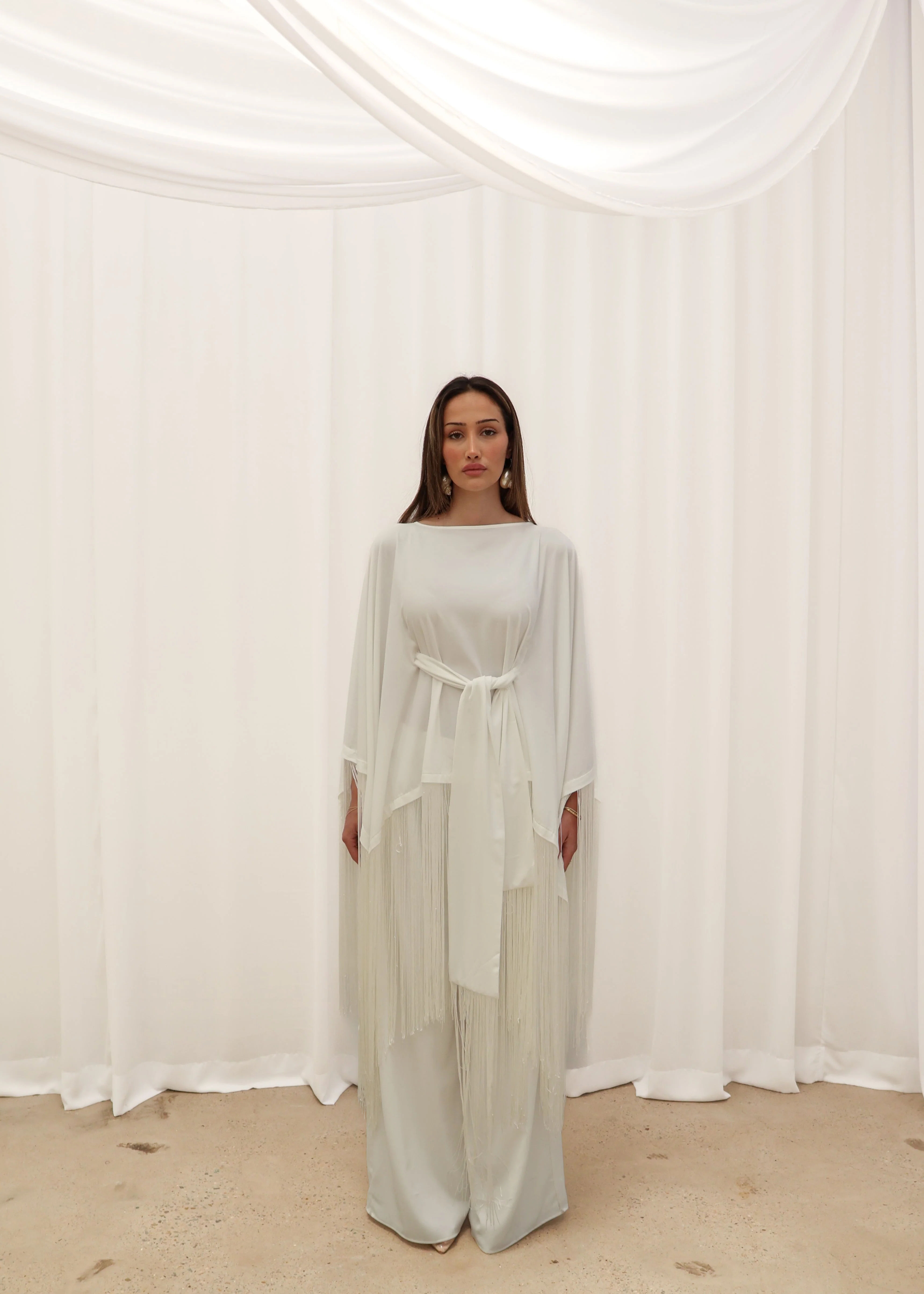 RHEA TASSEL TOP AND PANT SET - Image 3